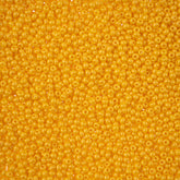 10/0 Preciosa PermaLux Seed Bead Dyed Chalk Dark Yellow